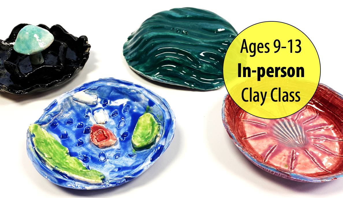 NEW! Palm Trees, Tiles & the Pottery Wheel w/Drew Conrad For Ages 9-13 (In-person)